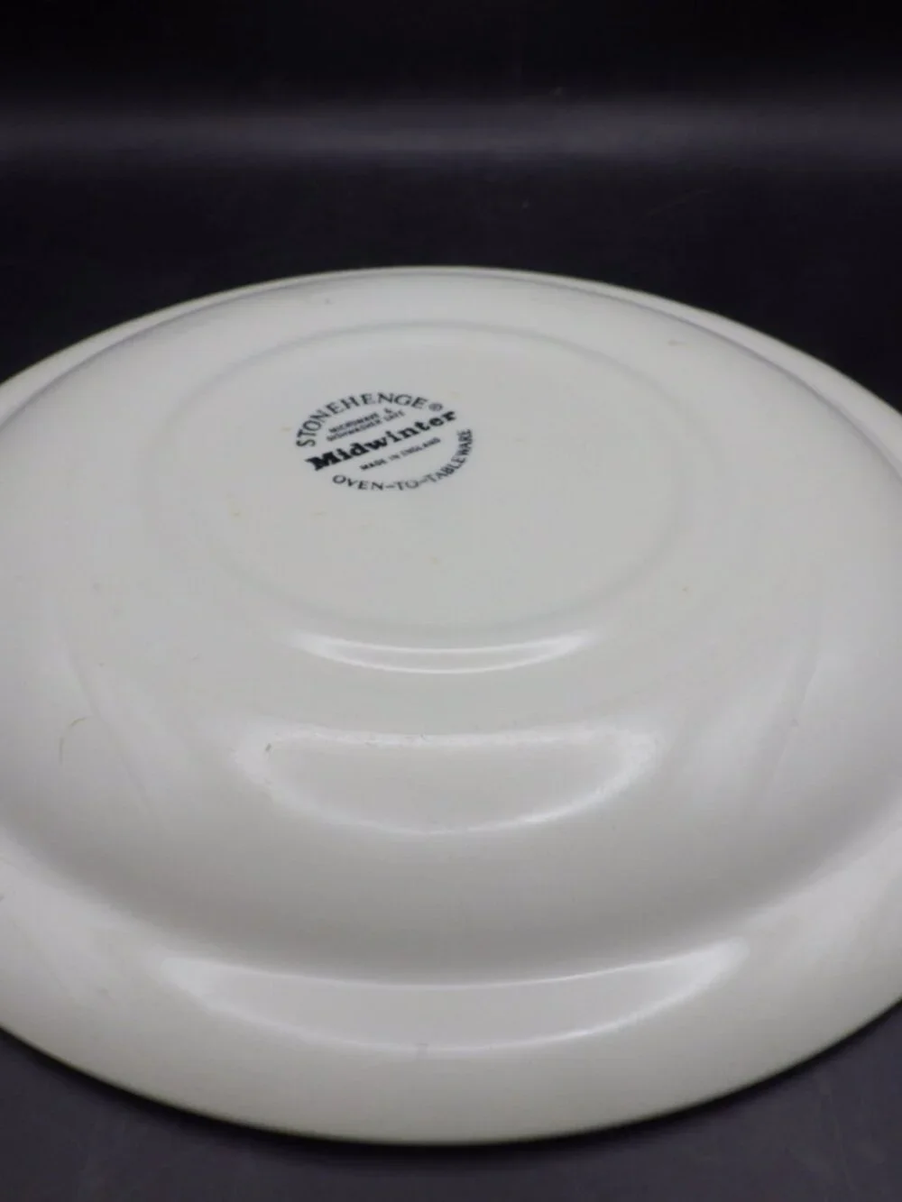 Midwinter Stonehenge White Salad Plate/ Made in England